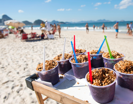 Acai Bowl on the beach 