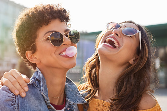 friends laughing